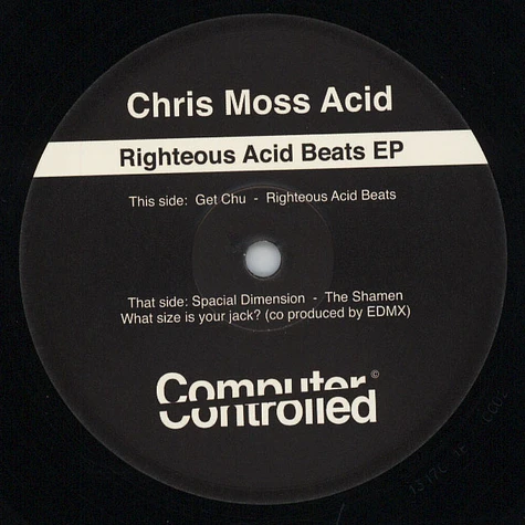 Chris Moss Acid - Righteous Acid Beats