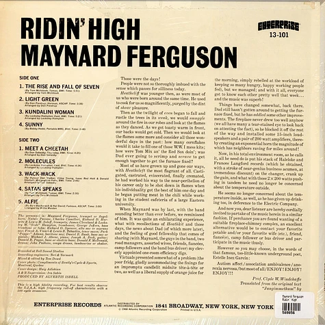 Maynard Ferguson - Ridin' High