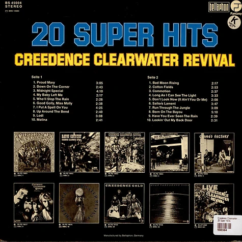 Creedence Clearwater Revival - 20 Super Hits