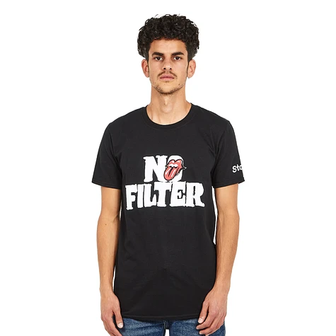 The Rolling Stones - No Filter Header Logo T-Shirt