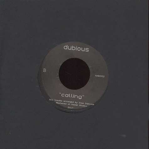 Ivan Dubious - Mumps / Calling