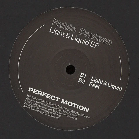 Hubie Davison - Light & Liquid Ep