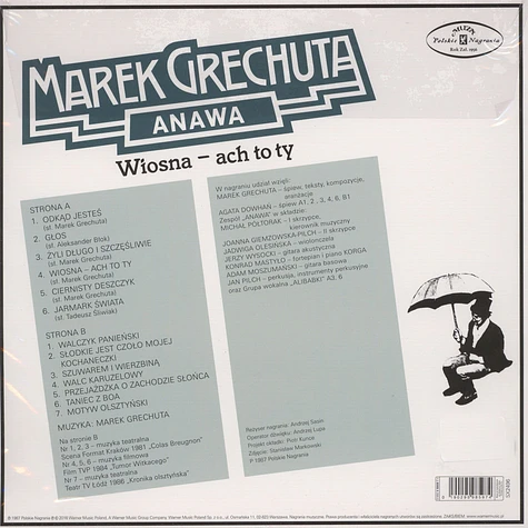 Marek Grechuta & Anawa - Wiosna Ach To Ty