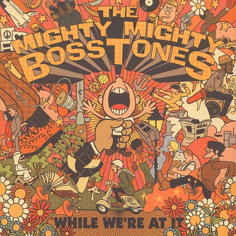 The Mighty Mighty Bosstones - While We're At It Green & Cream Vinyl Edition