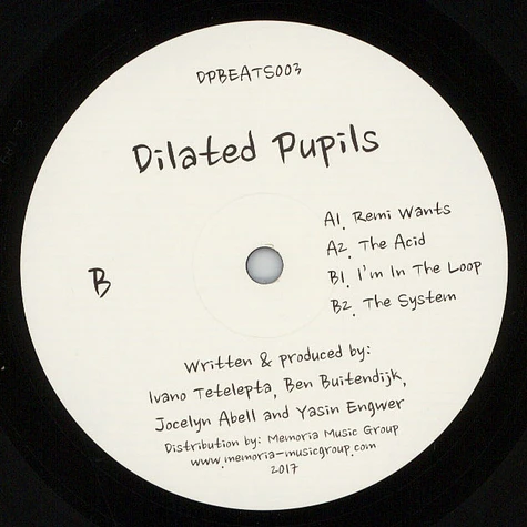 Dilated Pupils - DPBeats003