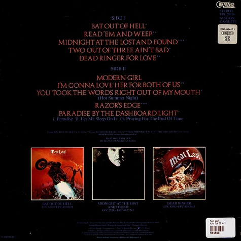 Meat Loaf - Hits Out Of Hell