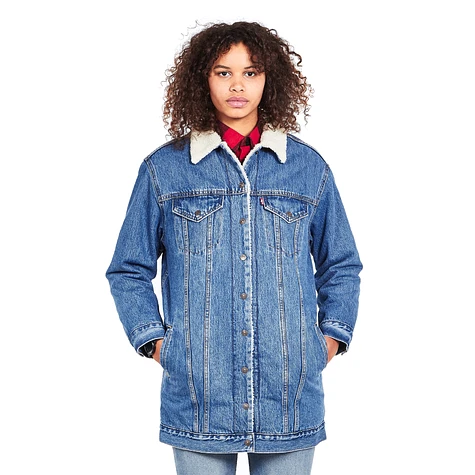 Levi's® - Lengthened Sherpa Trucker Jacket