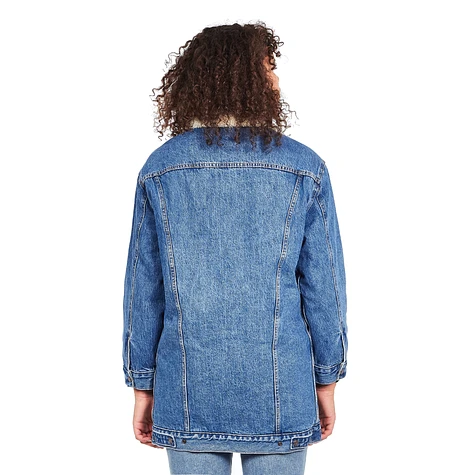 Levi's® - Lengthened Sherpa Trucker Jacket