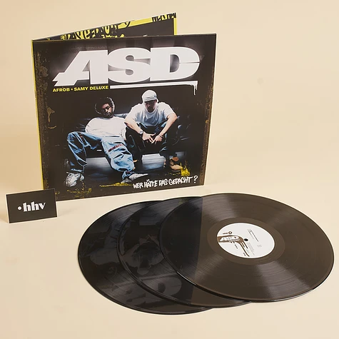 ASD (Afrob & Samy Deluxe) - Wer Hätte Das Gedacht? Black Vinyl Edition