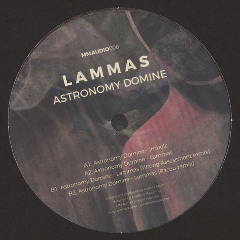 Astronomy Domine - Lammas Wrong Assessment & Pacou Remixes