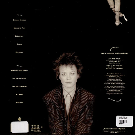 Laurie Anderson - Strange Angels