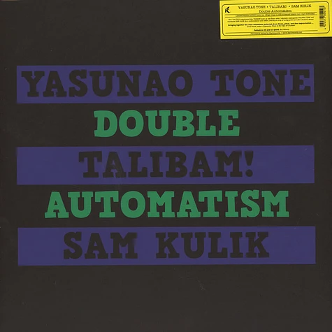 Yasunao Tone, Talibam! & Sam Kulik - Double Automatism