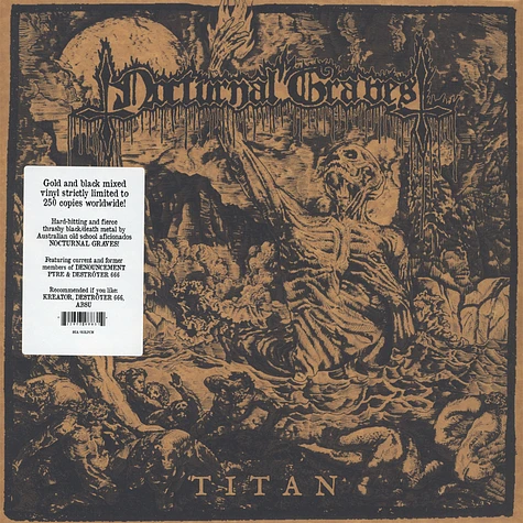 Nocturnal Graves - Titan Gold / Black Vinyl Edition
