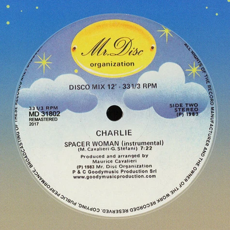 Charlie - Spacer Woman Black Vinyl Edition