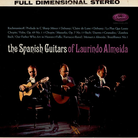 Laurindo Almeida - The Spanish Guitars Of Laurindo Almeida