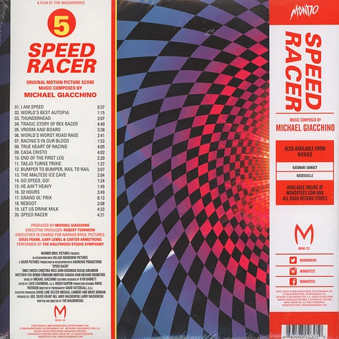 Michael Giacchino - OST Speed Racer