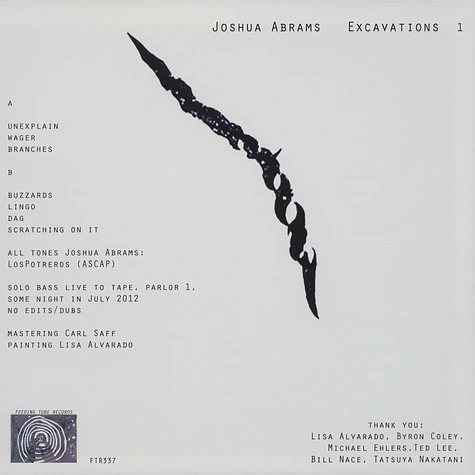 Joshua Abrams - Excavations