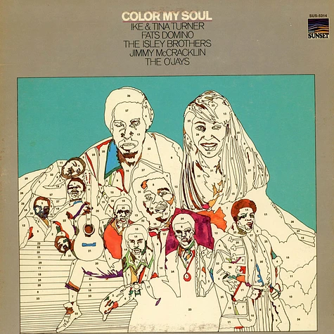Ike & Tina Turner, Fats Domino, The Isley Brothers, Jimmy McCracklin, The O'Jays - Color My Soul