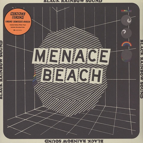 Menace Beach - Black Rainbow Sound White Vinyl Editin