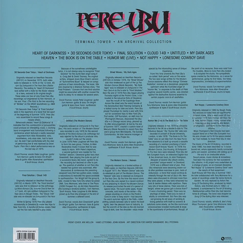 Pere Ubu - Terminal Tower Colored Vinyl Edition