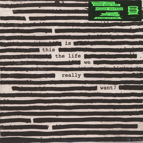 Roger Waters - Is This The Life We Really Want? Green Vinyl Edition