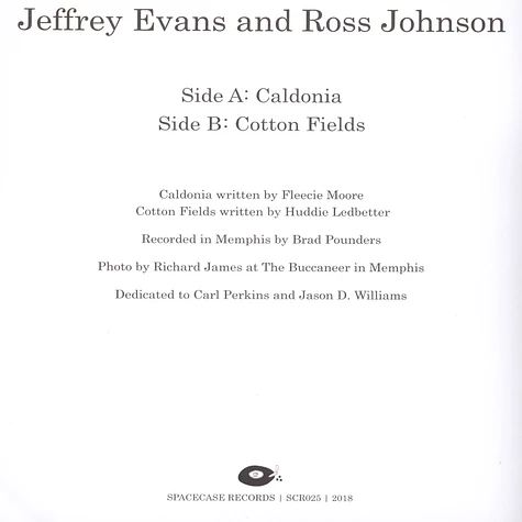 Jeffrey Evans & Ross Johnson - Caldonia / Cotton Fields
