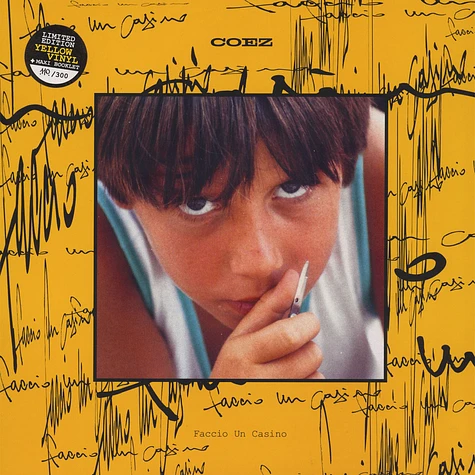 Coez - Faccio Un Casino Yellow Vinyl Edition