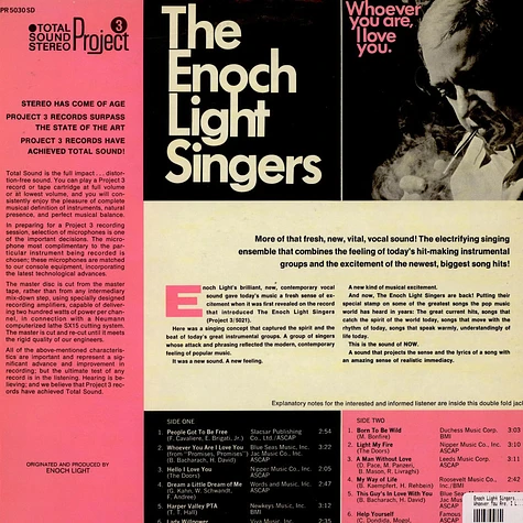 The Enoch Light Singers - Whoever You Are, I Love You