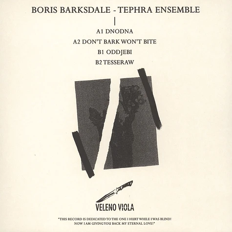 Boris Barksdale - Tephra Ensemble