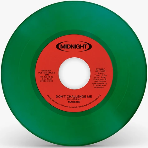 Makers - Don't Challenge Me Green Vinyl Edition