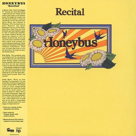 Honeybus - Recital