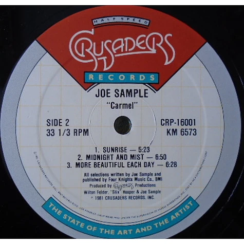 Joe Sample - Carmel