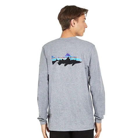 Patagonia - Long-Sleeved Fitz Roy Trout Responsibili-Tee