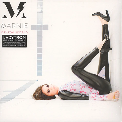 Marnie of Ladytron - Crystal World Clear Vinyl Edition