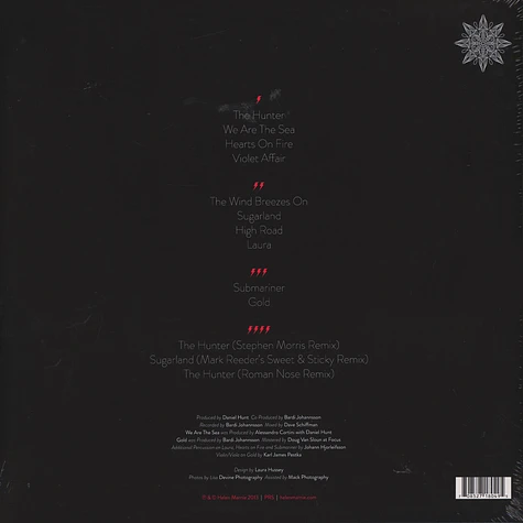 Marnie of Ladytron - Crystal World Clear Vinyl Edition
