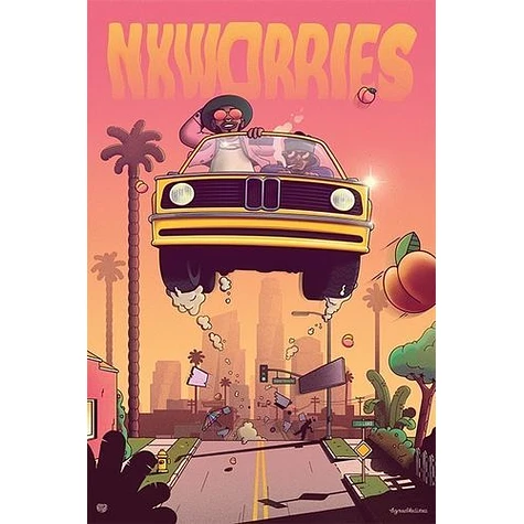NxWorries (Knxwledge & Anderson .Paak) - Lyk Dis Poster XL