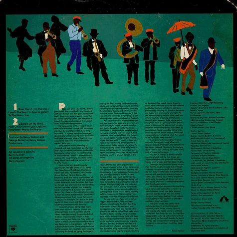 Benny Golson - I'm Always Dancin' To The Music