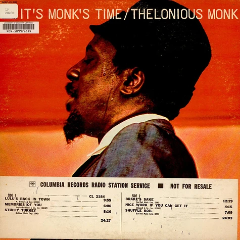 Thelonious Monk - It's Monk's Time