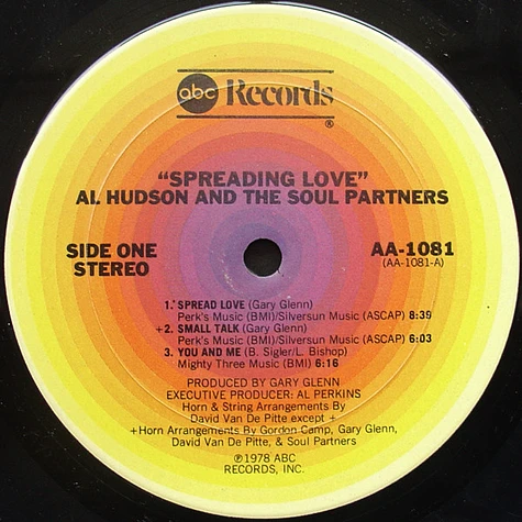 Al Hudson & The Partners - Spreading Love