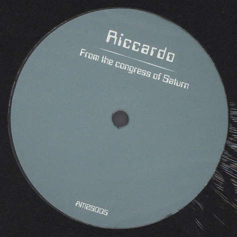 Riccardo - From The Congress Of Saturn
