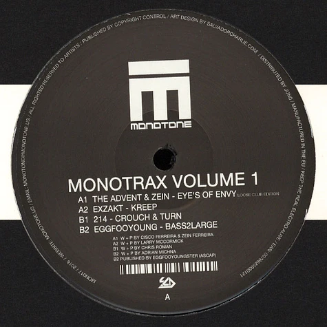 V.A. - Monotrax Volume 1
