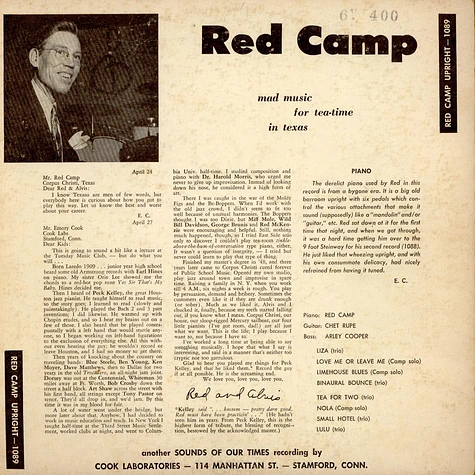 Red Camp - Upright