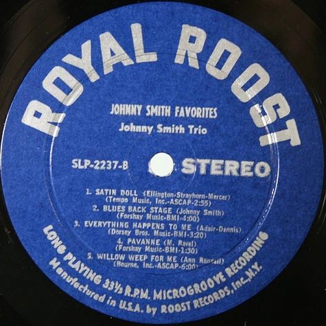 Johnny Smith Trio - Johnny Smith Favorites