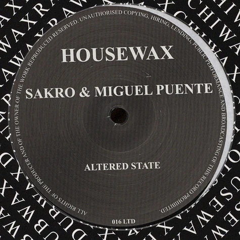 Sakro & Miguel Puente - Altered State
