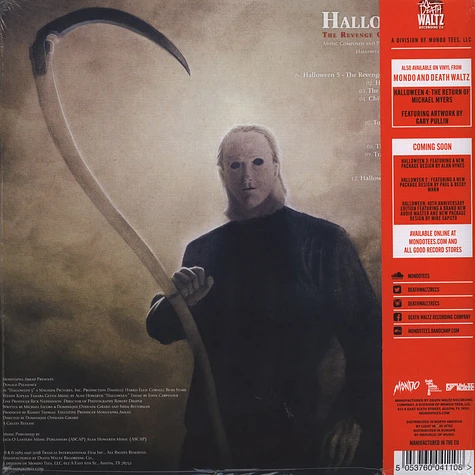 Alan Howarth - OST Halloween 5: The Revenge Of Michael Myers Orange Vinyl Edition