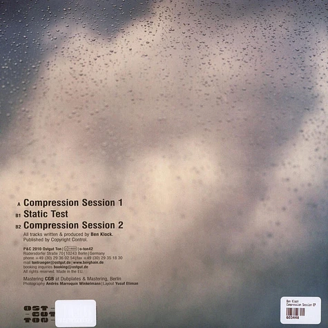 Ben Klock - Compression Session EP