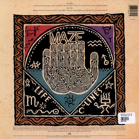 Maze Featuring Frankie Beverly - The Greatest Hits Of (Lifelines - Volume 1)