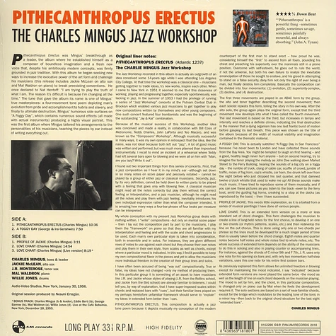 Charles Mingus - Pithecantropus Erectus