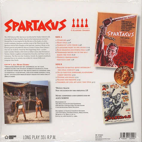 Alex North - OST Spartacus