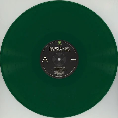 Bill Evans Trio - Portrait In Jazz Green Vinyl Edition